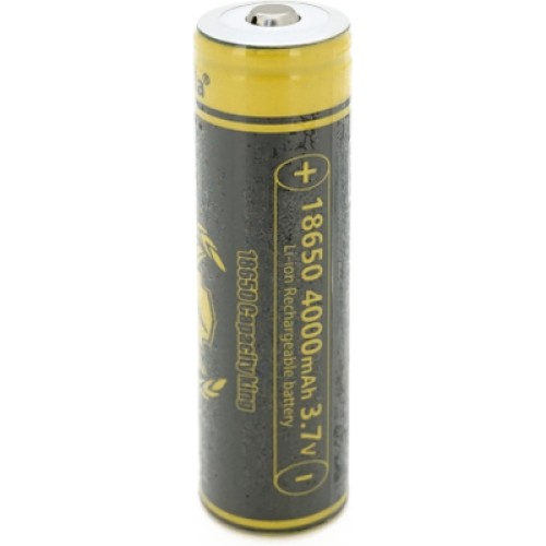 Аккумулятор 18650 4000mah (3800-4000mah), 3.7V(2.75-4.2V) Liitokala (King-4000-JT)