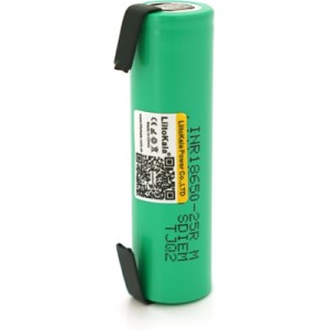 Акумулятор 18650 2500mah (2450-2650mah), 3.7V(2.75-4.2V), Green Liitokala (Lii-25R-N)