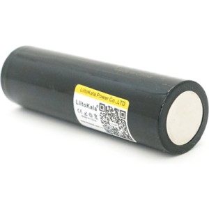 Акумулятор 18650 3400mah (3250-3350mah), 3.7V(2.75-4.2V), Black Liitokala (Lii-34A)