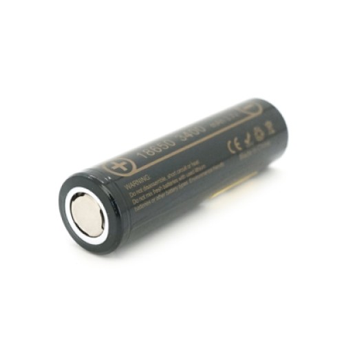 Аккумулятор 18650 3400mah (3250-3350mah), 3.7V(2.75-4.2V), Black Liitokala (Lii-34A)