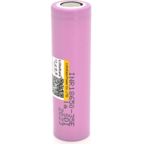 Аккумулятор 18650 3500mah (3350-3500mah), 3.7V(2.5-4.2V), Pink Liitokala (Lii-35E)