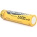 Аккумулятор 18650 3500mah (3400-3500mah), 3.7V(2.7-4.2V), Type-C, 72*18.6mm, Yellow Liitokala (USB-18-T35)