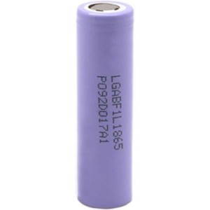 Акумулятор 18650 3350mAh, 4.875A, 4.2/3.7/2.5V, Purple LG (INR18650 F1L)