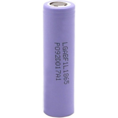 Аккумулятор 18650 3350mAh, 4.875A, 4.2/3.7/2.5V, Purple LG (INR18650 F1L)