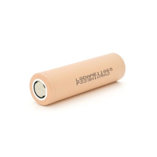 Аккумулятор 18650 2100mAh, 4.2A, 4.2/3.65/2.8V, Orange LG (INR18650 ME1 (LGDAME11865))