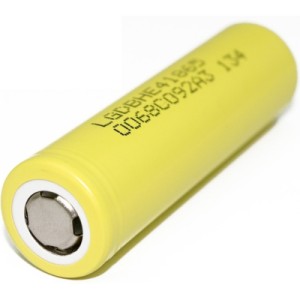 Акумулятор 18650 2500mAh, 20A, 4.2/3.6/2.5V, Yellow LG (LGDBFIE41865 (LG HE4))
