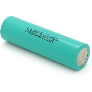 Акумулятор 18650 1300mAh, 30A, 4.2/3.7/2.5V, Green LG (LGDBHB21865)