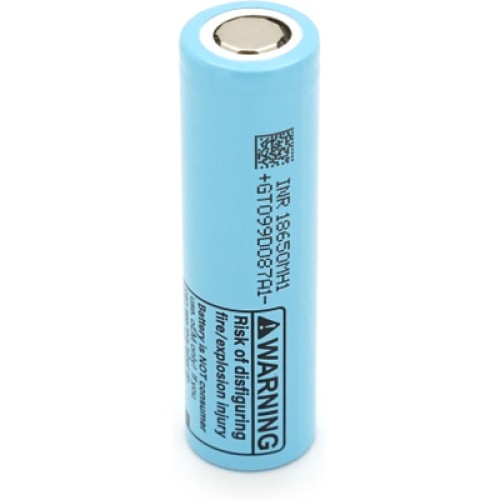 Аккумулятор 18650 3200mAh, 10A, 4.2/3.7/2.5V, Cyan LG (INR18650MH1 (LG MH1))