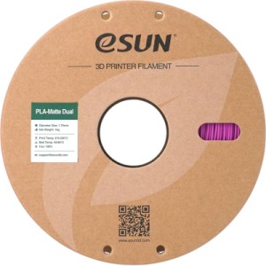 Пластик для 3D-принтера eSUN PLA matte dual 1,75mm 1kg GREEN PINK (PLA-MTD175B-GP1P1)