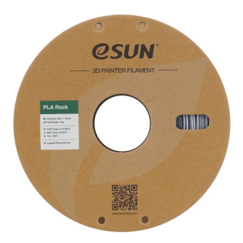 Пластик для 3D-принтера eSUN PLA Rock 1,75mm 1kg LIMESTONE (PLA-ROCK175O-LR1P1)