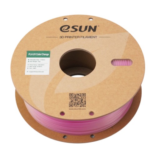 Пластик для 3D-принтера eSUN PLA UV 1,75mm 1kg Fuchsia (PLA-UV CC175UV-F1P1)