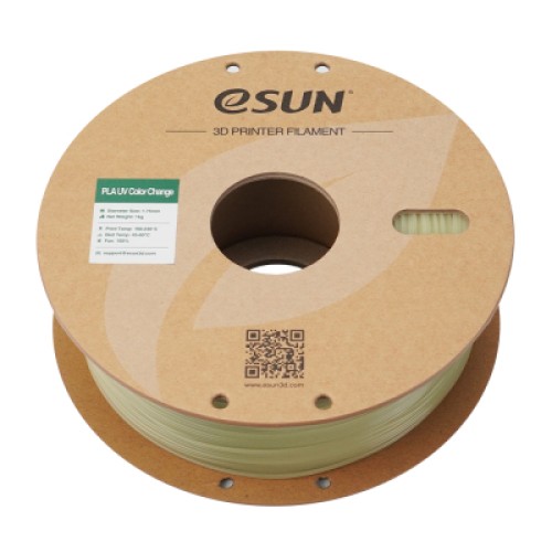 Пластик для 3D-принтера eSUN PLA UV 1,75mm 1kg Green (PLA-UV CC175UV-G1P1)