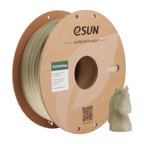 Пластик для 3D-принтера eSUN PLA UV 1,75mm 1kg Green (PLA-UV CC175UV-G1P1)