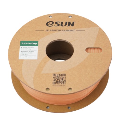 Пластик для 3D-принтера eSUN PLA UV 1,75mm 1kg Orange (PLA-UV CC175UV-O1P1)