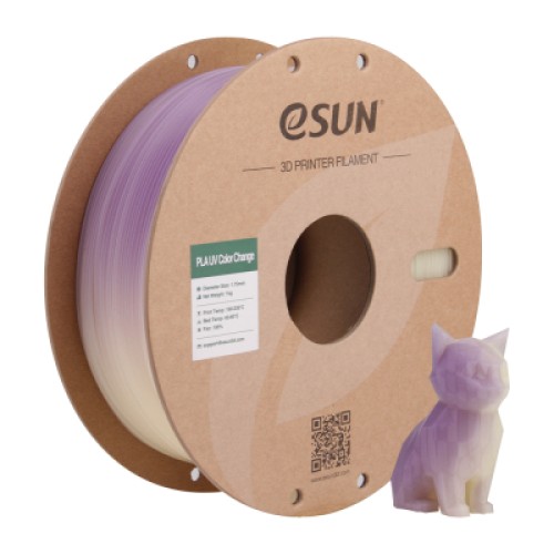 Пластик для 3D-принтера eSUN PLA UV 1,75mm 1kg Purple (PLA-UV CC175UV-Z1P1)