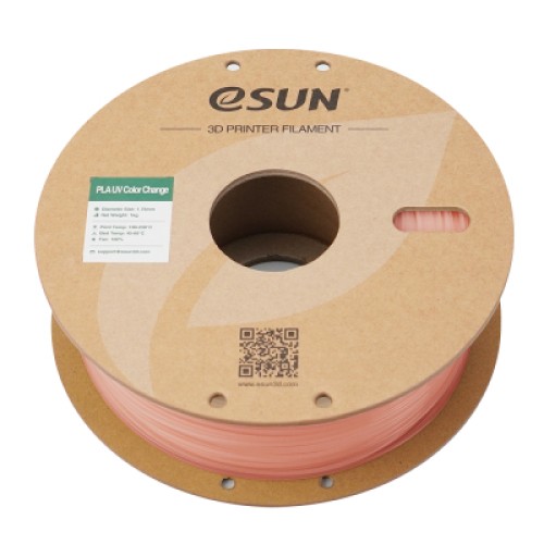 Пластик для 3D-принтера eSUN PLA UV 1,75mm 1kg Red (PLA-UV CC175UV-R1P1)