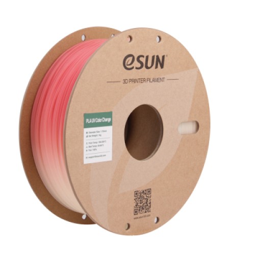 Пластик для 3D-принтера eSUN PLA UV 1,75mm 1kg Red (PLA-UV CC175UV-R1P1)