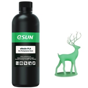 Фотополімерна смола eSUN eResin PLA UV/LCD Green 1kg (ERESIN-PLA-G1000G)
