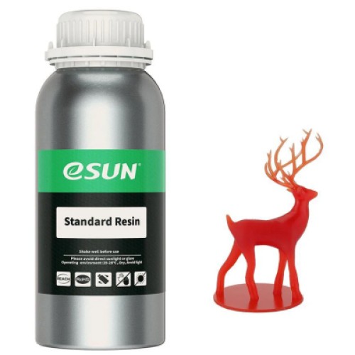 Фотополимерная смола eSUN Resin standard UV/LCD Red 1kg (STANDARDRESIN-R1000G)