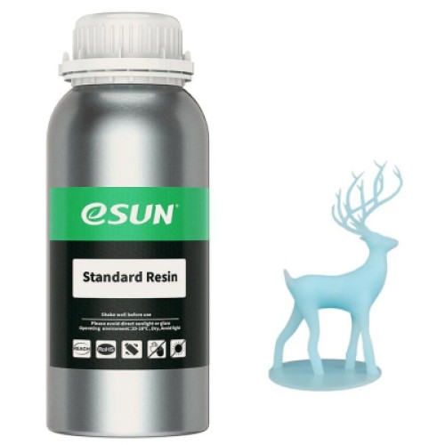Фотополимерная смола eSUN Resin standard UV/LCD Sky Blue 1kg (STANDARDRESIN-SB1000G)