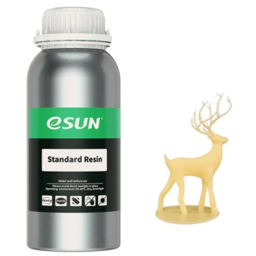 Фотополимерная смола eSUN Resin standard UV/LCD Yellow 1kg (STANDARDRESIN-Y1000G)