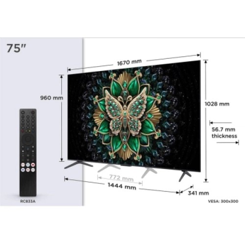 Телевизор TCL 75C61KS