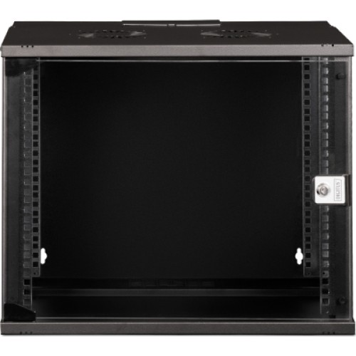 Шкаф настенный Digitus 9U SOHO Pro 19" 540*400*460мм(Ш*Г*В), black (DN-49205)