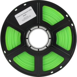 Пластик для 3D-принтера Flashforge PLA 1,75mm 1kg Transparent Green (PTG1)