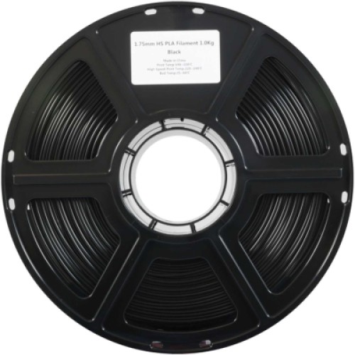 Пластик для 3D-принтера Flashforge PLA High speed 1,75mm 1kg BLACK (90009597001)