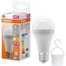 Лампочка Osram LED E27 8Вт 806Лм 2700К A60 акумуляторна (4099854190087)