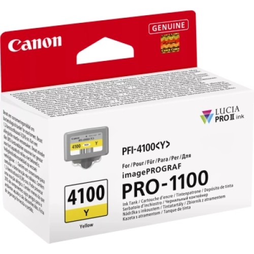 Картридж Canon PFI-4100 Yellow (6780C001)