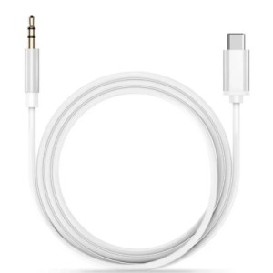 Переходник USB-C M to 3.5mm F 1.0m white XoKo (AUX-002-WH)