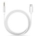 Переходник USB-C M to 3.5mm F 1.0m white XoKo (AUX-002-WH)