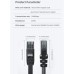 Патч-корд 2м UTP cat 6 RJ45 TopSpeed Ethernet Round Cable Black Essager (EXCWXY-JSA01)