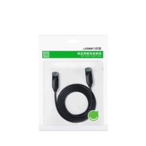Патч-корд 10м UTP cat 6A Pure Copper Ethernet Cable OD2.8 NW122 Black Ugreen (70656)