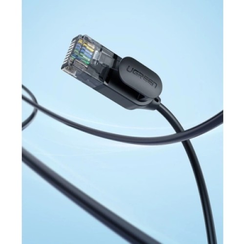 Патч-корд 10м UTP cat 6A Pure Copper Ethernet Cable OD2.8 NW122 Black Ugreen (70656)