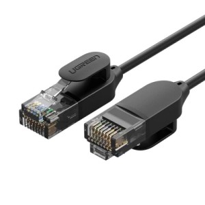 Патч-корд 10м UTP cat 6A Pure Copper Ethernet Cable OD2.8 NW122 Black Ugreen (70656)