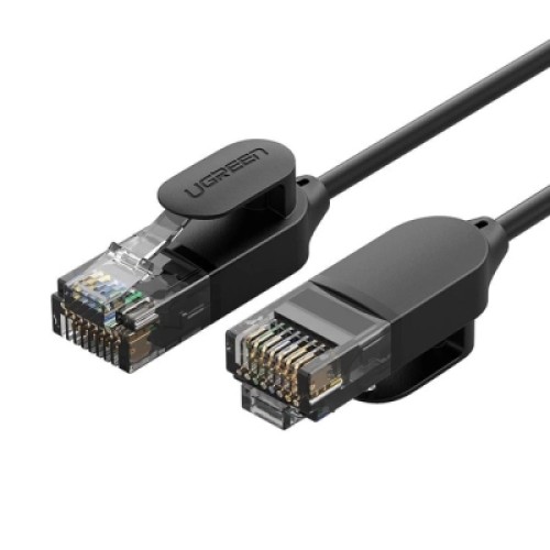 Патч-корд 10м UTP cat 6A Pure Copper Ethernet Cable OD2.8 NW122 Black Ugreen (70656)