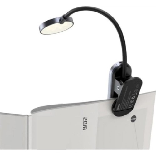 Настольная лампа Baseus Comfort Reading Mini Clip Lamp with battery Dark Gray (DGRAD-0G)