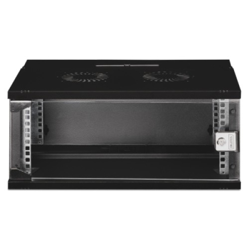 Шкаф настенный Digitus 4U SOHO Pro 19" 540*400*240мм(Ш*Г*В), black (DN-49201)
