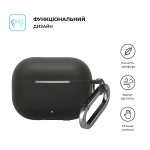 Чохол для навушників Armorstandart Hang Case для Huawei FreeBuds SE 4 Black (ARM90051)