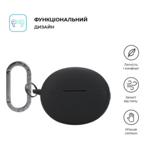 Чохол для навушників Armorstandart Hang Case для Oppo Enco X3s Black (ARM90063)