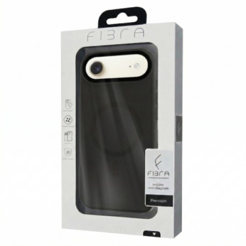 Чехол для мобильного телефона BeCover FIBRA ArcLine MagSafe Apple iPhone 17 Air Black (715375)