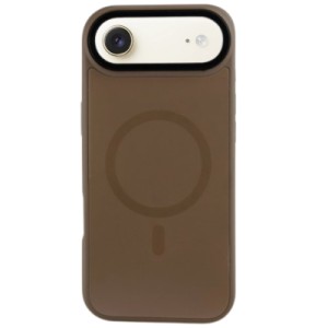 Чохол до мобільного телефона BeCover FIBRA ArcLine MagSafe Apple iPhone 17 Air Brown (715376)