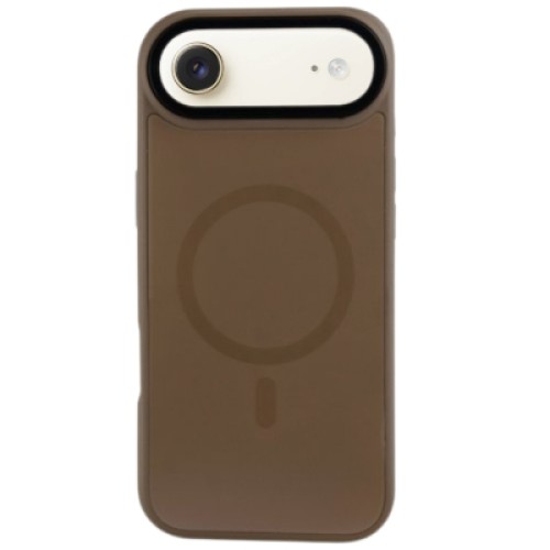 Чехол для мобильного телефона BeCover FIBRA ArcLine MagSafe Apple iPhone 17 Air Brown (715376)