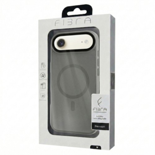 Чехол для мобильного телефона BeCover FIBRA ArcLine MagSafe Apple iPhone 17 Air Gray (715377) Чехол для мобильного телефона BeCover FIBRA ArcLine MagSafe Apple iPhone 17 Air Gray (715377)