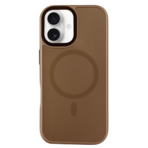 Чехол для мобильного телефона BeCover FIBRA ArcLine MagSafe Apple iPhone 17 Brown (715373)