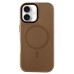 Чехол для мобильного телефона BeCover FIBRA ArcLine MagSafe Apple iPhone 17 Brown (715373)