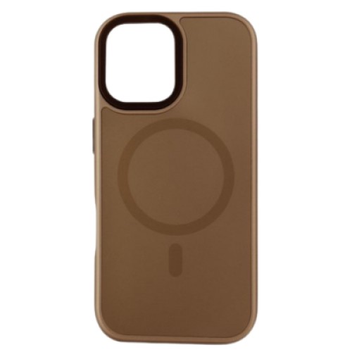 Чехол для мобильного телефона BeCover FIBRA ArcLine MagSafe Apple iPhone 17 Brown (715373)