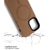 Чехол для мобильного телефона BeCover FIBRA ArcLine MagSafe Apple iPhone 17 Brown (715373)